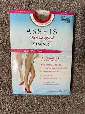 ASSETS Red Hot Label by SPANX High-Waist Sheers - Nude/Tan size 1A